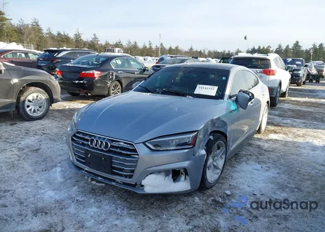2019 Audi A5 45 Premium z USA, uszkodzony, nr VIN WAUENCF51KA010056